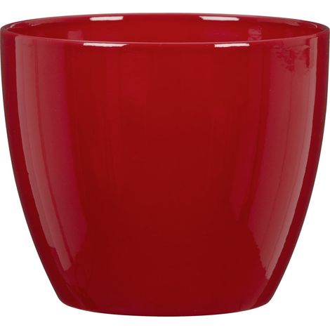 Scheurich Übertopf Serie 920 Ø 16 x 14 cm rot Blumentöpfe & Übertöpfe