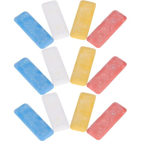 12 Pièces Craie de Couture pour Tissu Marquage Coloré Patchwork Artisanat Accessoires (1/5)
