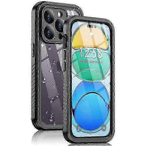 Coque étanche et antichoc pour iPhone 14 Pro avec protection d'écran intégrée, anti-poussière et anti-rayures pour iPhone 14 Pro 5G 6,1 pouces (1/5)