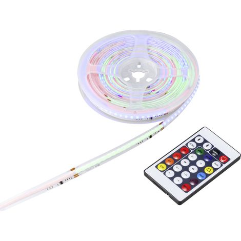 Sygonix  SY-5773494 LED-Streifen-Komplettset  mit Stecker 230 V 5 m RGB  1 St.