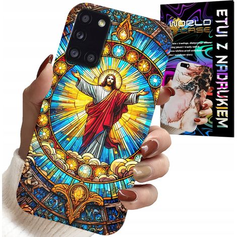 Custodia per Samsung Galaxy A31 - religione Gesù Cristianesimo + vetro (1/5)