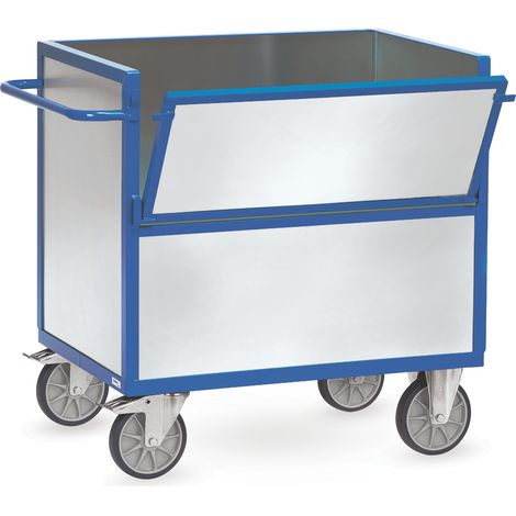 Fetra Blechkastenwagen Wände aus verzinktem Stahlblech 1000x700 (1/2)