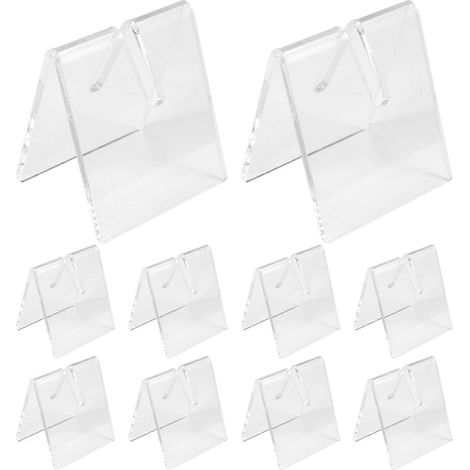 10 Stück transparente Acryl-Messerklingen-Präsentationsständer