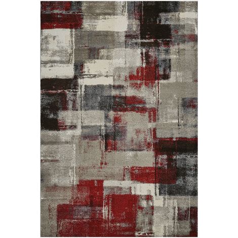Tappeto moderno multicolor per soggiorno Milano prestige TER008