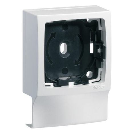 Caja simple sin carcasa, distancia entre centros de 45 mm, para dispositivos de 12x50 y 20x50 (tehalit) TEHALIT
