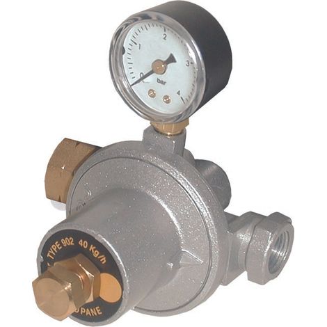 Regolatore alta pressione per gpl primo stadio rid.ap40 kg uso ind. c/man