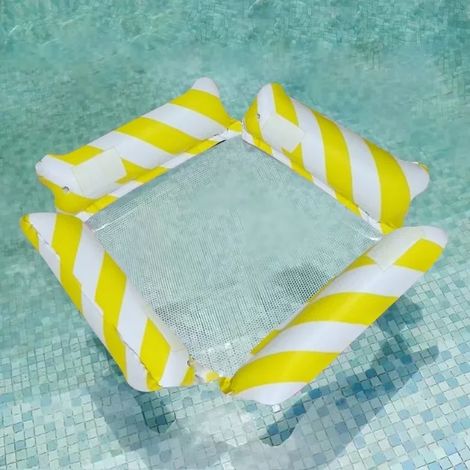 Hamacs aquatiques, tapis flottants gonflables, matelas de natation, jouets pour fêtes à la piscine