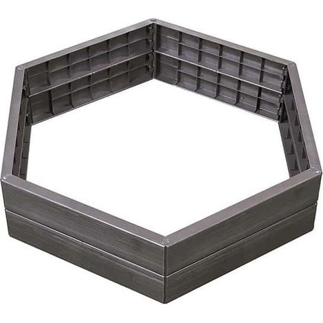 GARANTIA ERGO sistema de bancal elevado L Wood 6 paneles incl. conectores