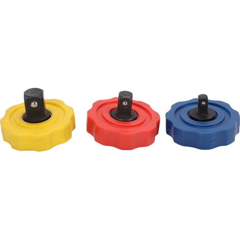 Set mit 3 Daumenratschenschlüsseln, 1/4", 3/8" und 1/2" Antrieb, 72 Zähne, Mini-Ratschenschlüssel für enge Stellen, Heim- und Autoreparaturen (1/5)