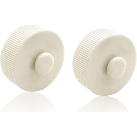 Bouchon de vidange de piscine 11044, pièces de rechange pour piscines hors sol Intex, bouchon de vidange de piscine,2 Pack jaune (1/5)