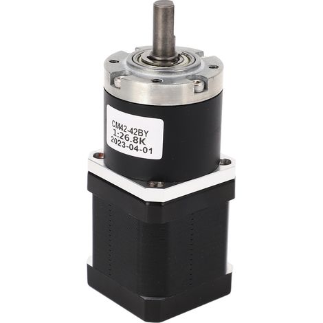 Moteur pas à pas CM42-42BY 1:26.8K avec réducteur planétaire et variateur rétrogradé (1/5)