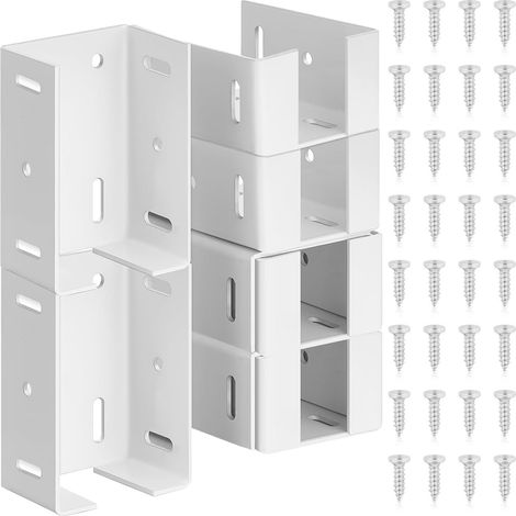 Support de clôture robuste en acier au carbone avec vis pour (1/5)