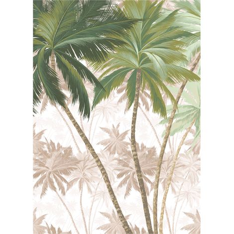 Komar Wandtapete - Palmera - 280 x 200 cm - Vlies Digitaldruck - Mediterran