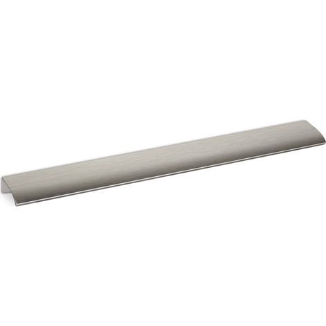 5er Pack - Griffleiste BLANKETT ALEX 350 x 18 x 42 mm Aluminium Edelstahloptik gebürstet
