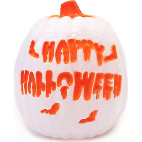 Lampe Citrouille Halloween Lumineuse et Sonore Décoration Intérieure Bar Fête Colorée Lettre A (1/5)