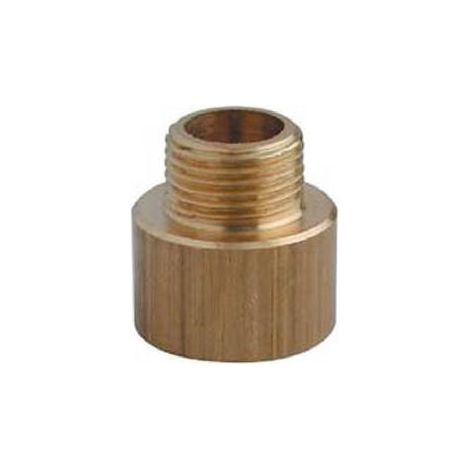 PROLUNGA RIDOTTA MF IN OTTONE Misura: 1/4" x 1/2" Giallo