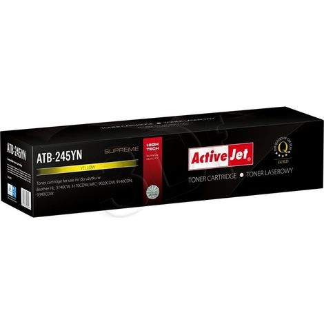 Tóner Activejet ATB-245YN - Reemplazo amarillo para Brother TN-245Y Supreme (2200 páginas) (1/2)