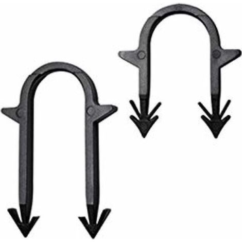 Lot de 100 clips de fixation pour Domocable ATLANTIC 129001