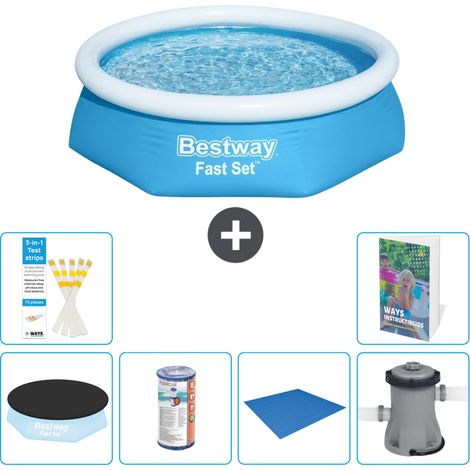 Bestway Fast Set Rund - 244x61 cm - 7-teilig S167