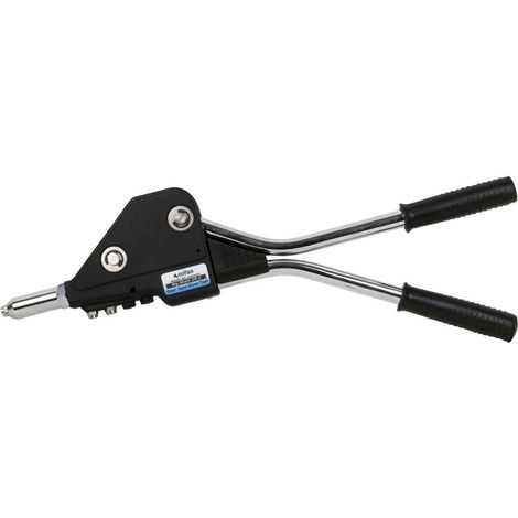 COFAN remachadora industrial 3,0 - 6,4 mm , Remachadora industrial profesional para remaches. Diseño con sistema de ahorro de energía, por el engranaje que contiene. Rápido y fácil