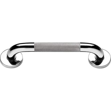 Barre d'appui WC Barre d’appui Acier Inox Poignée Baignoires Porte Serviette Mural 300MM (1/5)