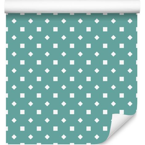 Papier peint à pois bleu marine, détails nets, pour salon et chambre, 50 x 1000 cm (1/5)