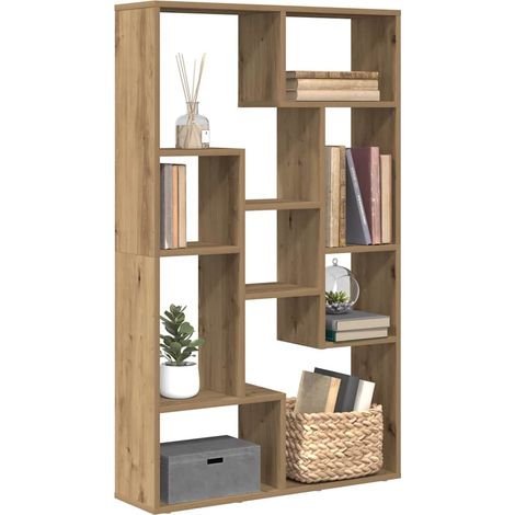 Bücherregal Artisan-Eiche 72x20x120,5 cm Holzwerkstoff (1/5)