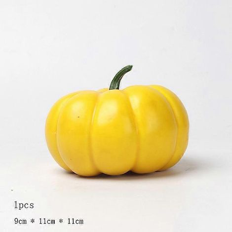 Cadeaux pour Halloween- 1pcs M Ghost Face Pumpkin Ornament Flower Arrangement Bouquet Arrangement Decoration Pumpkin Pot (1/5)