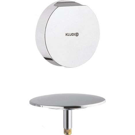 KLUDI Garniture d'écoulement et de trop-plein, chrome, (1/3)