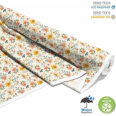 TESSUTI DECORATIVI PER ESTERNI OXFORD - Motivo Fiori I DX5635 (1/5)
