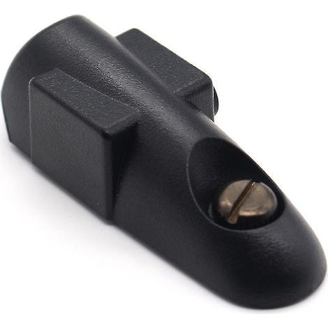 Adaptateur audio 2 broches pour oreillettes et micro haut-parleur de radio Motorola GP328, GP340 et GP7 (1/4)