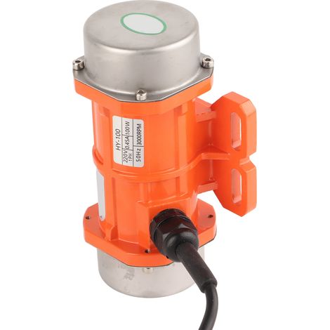 Moteur vibrant monophasé étanche IP66, asynchrone, boîtier en alliage d'aluminium, 220 V, 3000 tr/min (1/5)
