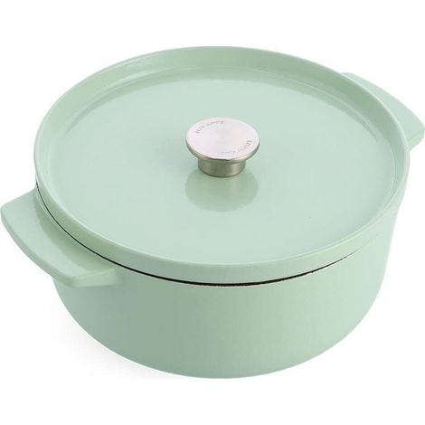 Casseruola in ghisa smaltata KitchenAid pistacchio 5,2 L