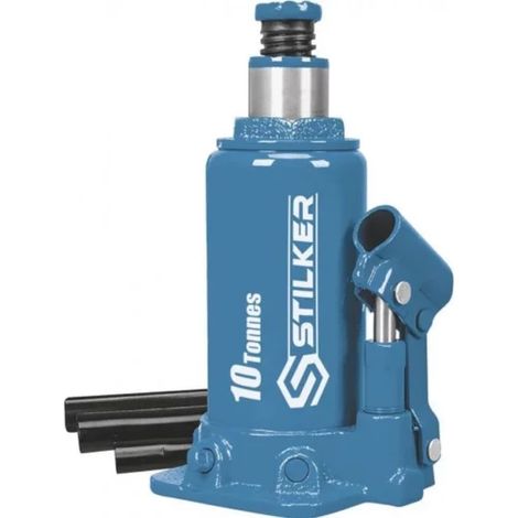 Cric bouteille hydraulique 10 tonnes STILKER (1/2)