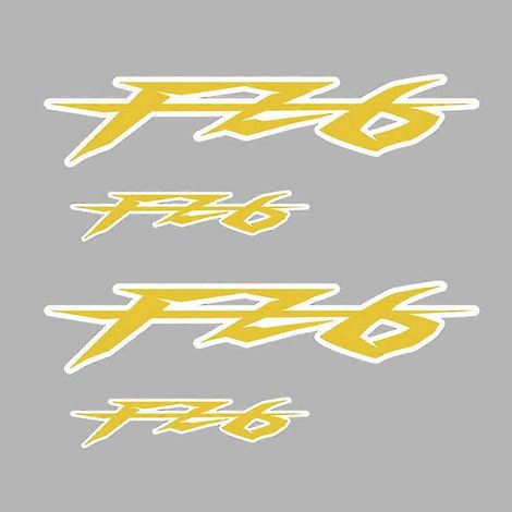 Autocollant moto pour Yamaha FZ6 : jantes, carénage, casque, protection de réservoir. Film adhésif pour moto Yamaha FZ62. (1/5)
