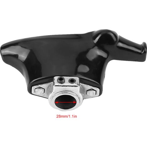 BTI Reifenmontierkopf aus schwarzem Nylon für Reifenmontiermaschinen mit 28 mm Durchmesser - Crezuo