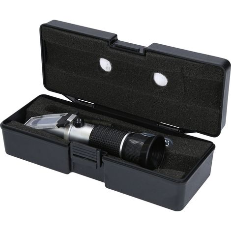 KS Tools Refraktometer - optisches Prüfgerät für Batterieflüssigkeit, Frostschutzmittel und AdBlue-Zusätze