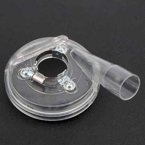 Accessoires pour meuleuse d'angle : housse de protection transparente en polycarbonate avec surélévation (1/5)