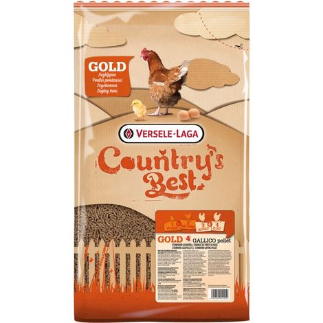 Country's Best Gold 4 Gallico Legepellets 5 kg Geflügelfutter
