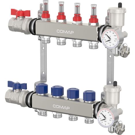 COMAP Collecteur inox 4 circuits -CP311404001