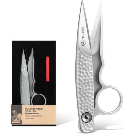Ciseaux de tailleur haut de gamme, petits ciseaux polyvalents en acier inoxydable pour couture, broderie, cuir, artisanat, outils de couture (1/5)