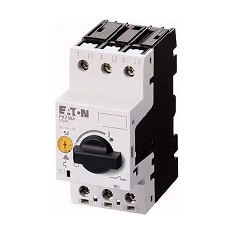 Disjoncteur de protection moteur 3p Ir 0 63-1A manette verrouillable EATON PKZM0-1/AK