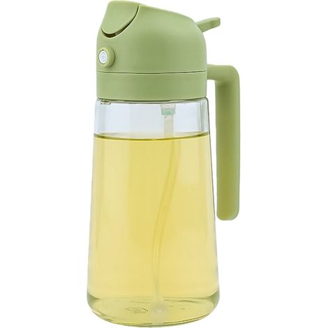 Pulverizador de aceite de oliva para cocina - Botella de aceite de 470 ml - Accesorios para barbacoa - Bomba de aceite - Espray para cocinar - Verduras (1/3)