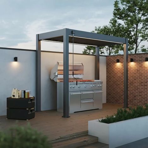 Kit éclairage LED pour Pergola BBQ - 3x1,5M (1/3)