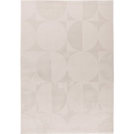 Tapis beige moderne dense facile à nettoyer - 150 x 80 cm (1/5)