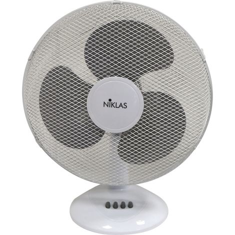Ventilatore oscillante da tavolo a 3 veolcità Niklas