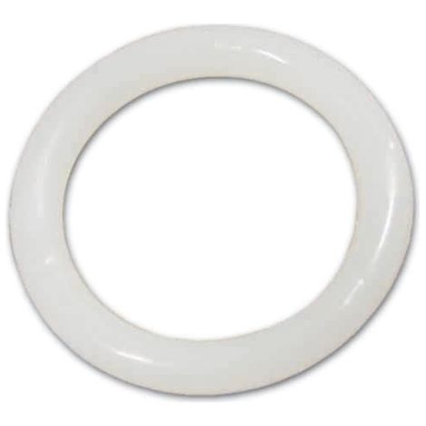 ANELLI PER SCORRITENDA TUBOLARI IN PLASTICA BIANCO- - ø mm.30-45 - 100 pezzi