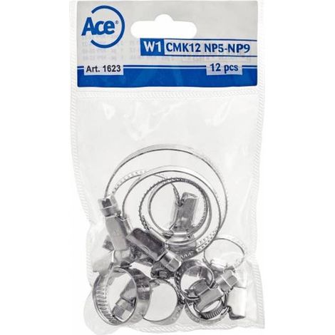 Cross-Marketing 2 x 24 Sachets de 12 Colliers de Serrage Np5 et Np9 100-120 mm - DIN 3017 - W1 - D-Work