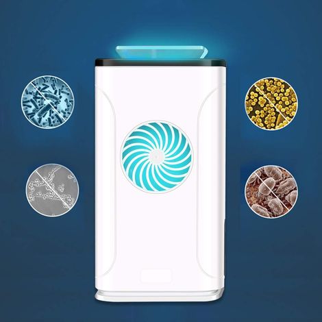 Filtro aria Ultravioletto, Ozono, filtro HEPA, anione. Terapia (1/5)