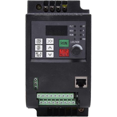 Convertisseur de fréquence 110 V à 220 V, 1,5 kW, variateur de vitesse pour moteur, entrée monophasée, sortie triphasée (1/5)